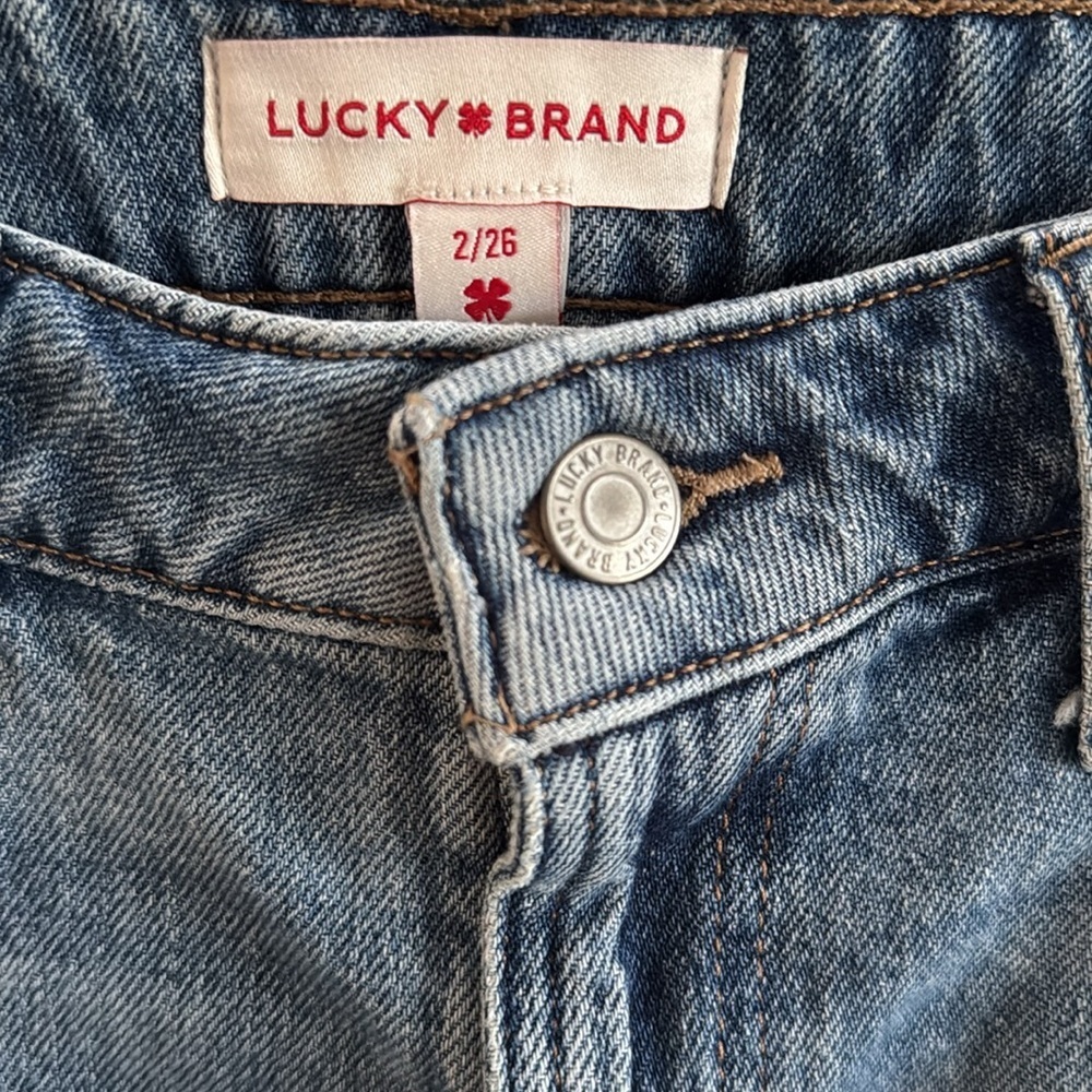 Lucky Brand Denim Midi Skirt Size 2|26 - Picture 4 of 7